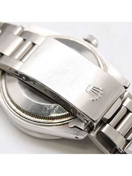 Rolex Oyster Perpetual Date Automatic Winding Silver Dial Watch